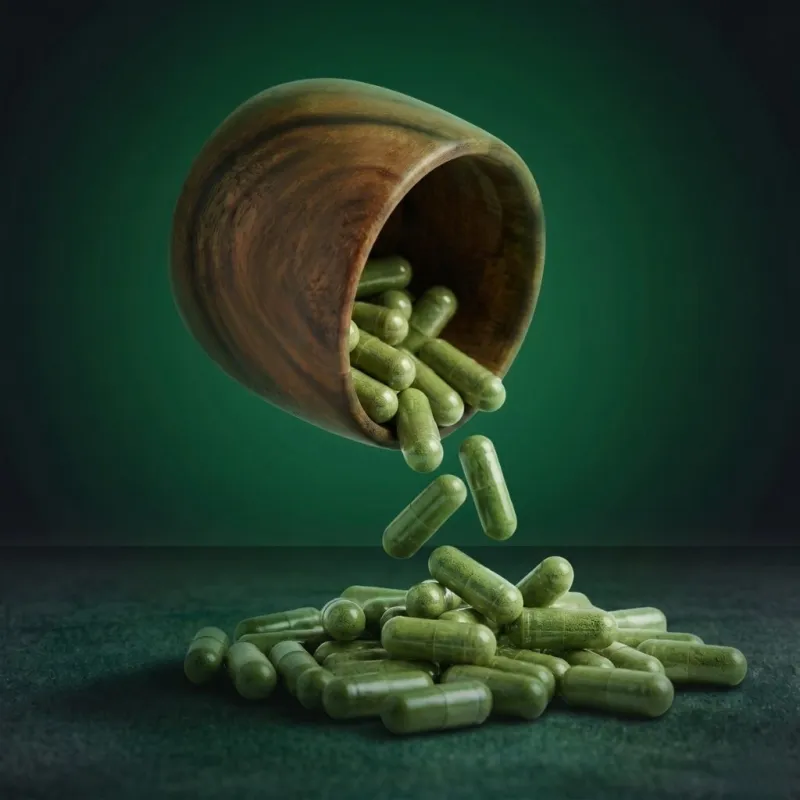 Green Borneo veggie capsules