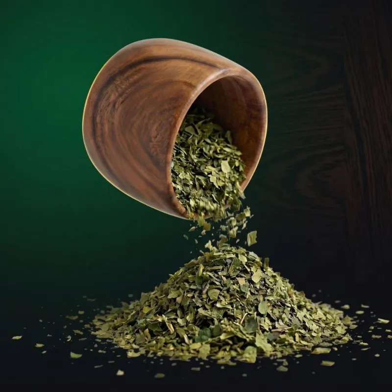 Green Crushed crushed leaf