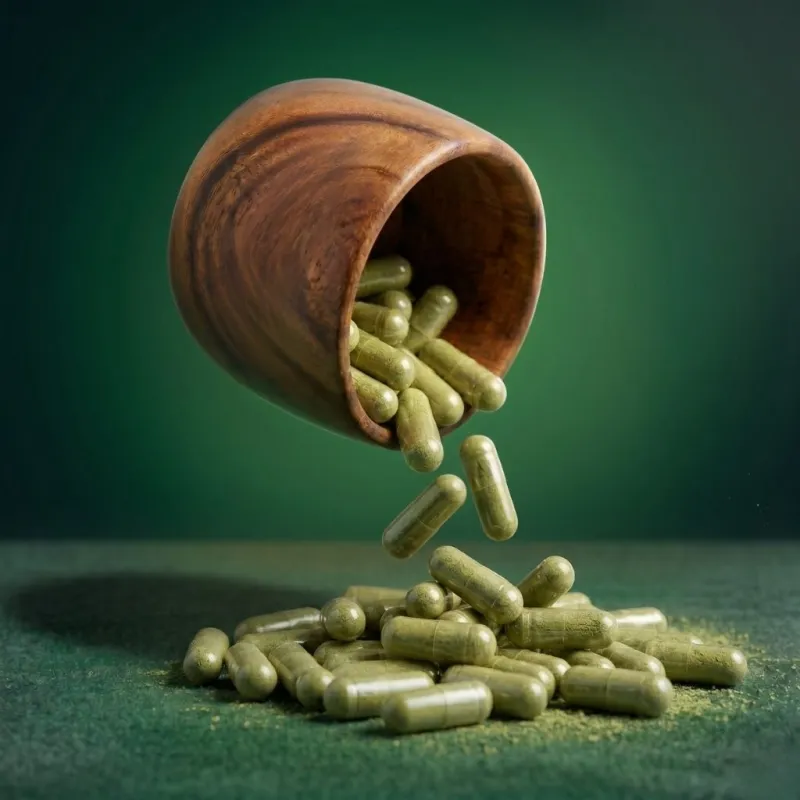 Green Maeng Da veggie capsules