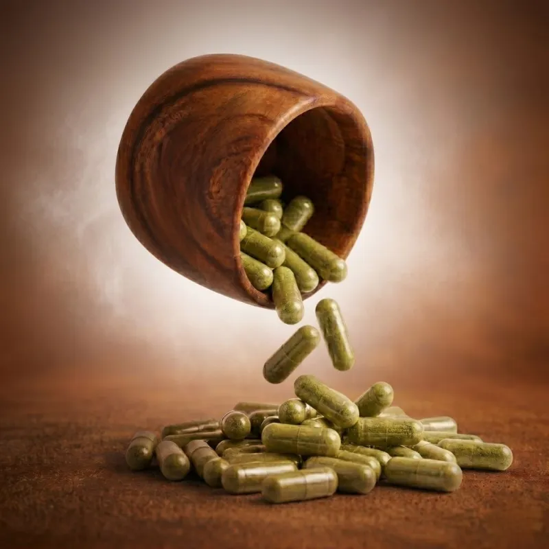 Red Borneo veggie capsules