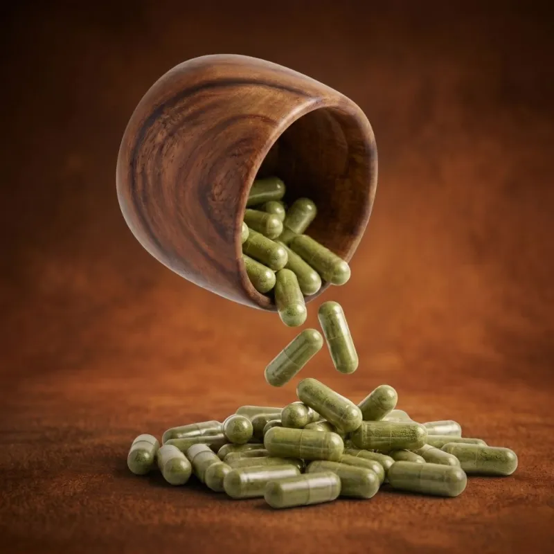 Red Maeng Da veggie capsules
