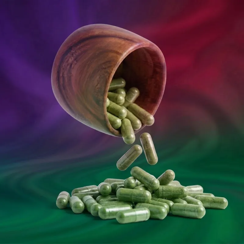 Trainwreck gelatin capsules