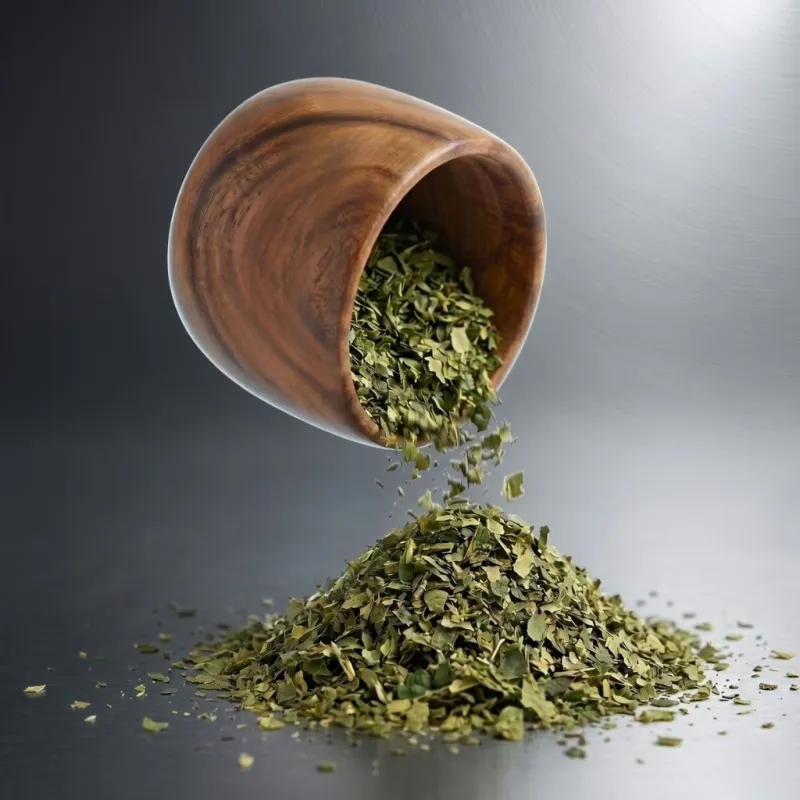 White Crushed crushed leaf